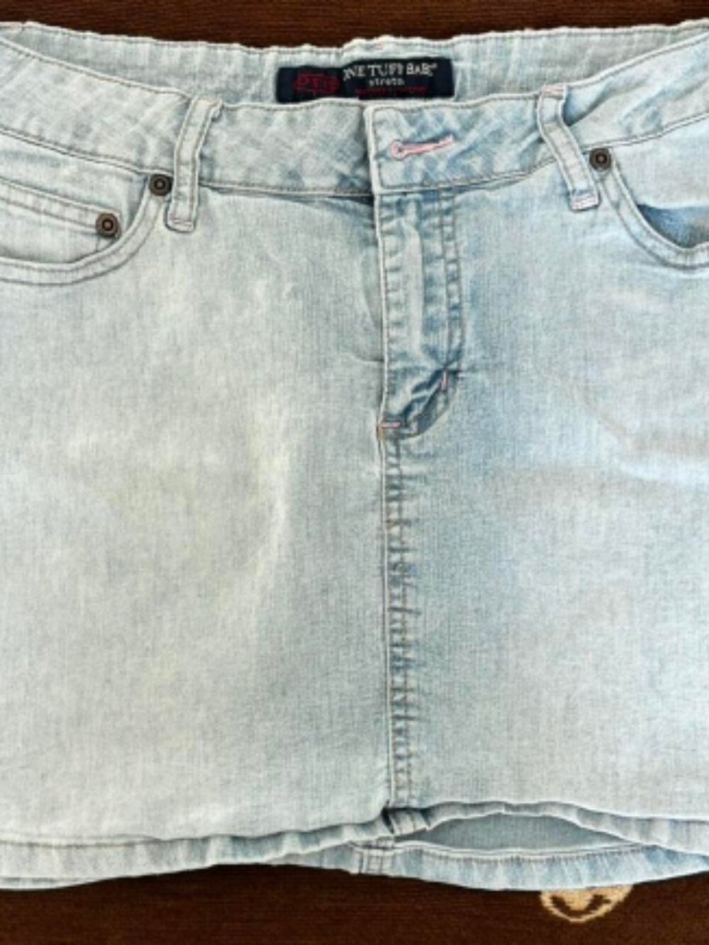 ETUBAB classic denim short skirt